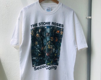 Vintage Original 90’s The Stone Roses “ Second Coming 1994 “ Madchester Britpop Music Promo Album T-Shirt