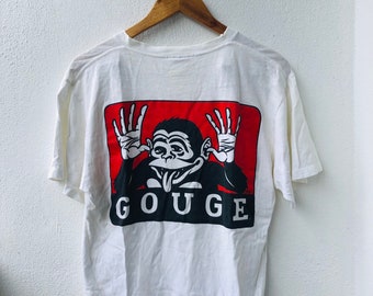 Vintage 90s Gouge Skate Surf Skatewear Tshirt