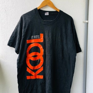 Vintage Original 90’s Kool : It Fits Kool American Methol Cigarettes Promo T-Shirt