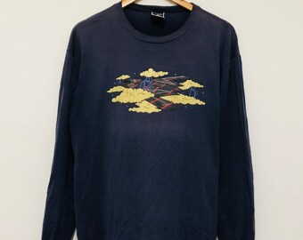 Camiseta vintage de manga larga Revolver Japan 2002 de los años 2000 / Harajuku / Ropa urbana / Desgastada