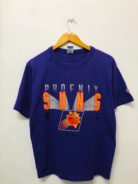 Vintage 90s Champion USA : Phoenix Suns T-shirt / Purple XL