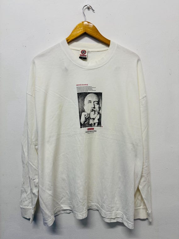 Vintage 00s Seismologists : Andrija MohorovicicT-Shirt / 00s Promotional / 00s Geophysics / 00s Photo Tee / 00s Portraits / 00s Streetwear