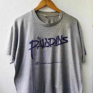 Maglietta vintage anni &#39;80 dei Paladins &quot;Years Since Yesterday&quot; del tour del 1988 / Aligator Records / Maglietta rock band / Maglietta unisex