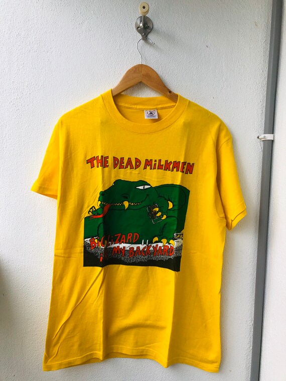 Vintage Original 90 S The Dead Milkmen Big Lizard Etsy