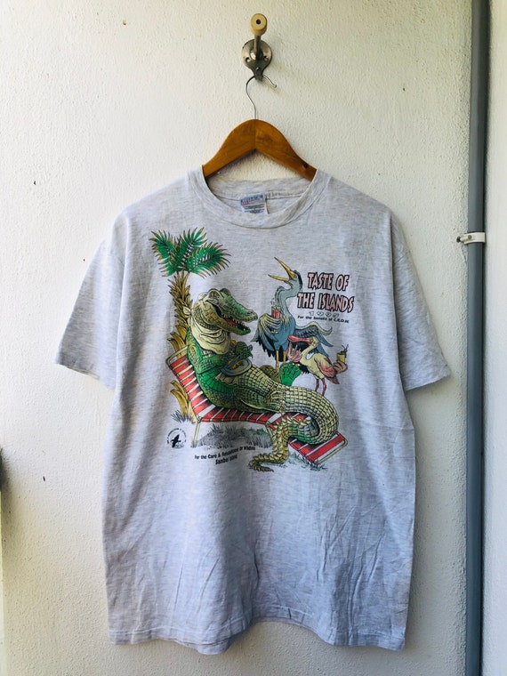 Vintage 90s Taste of the Island Animal Graphic T-shirt - Etsy Canada