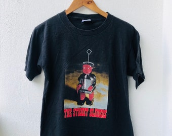 T-shirt The Street Sliders vintage des années 90 / T-shirt groupe de rock japonais / Streetwear Rock N Roll japonais / T-shirt graphique musical / T-shirt unisexe taille M