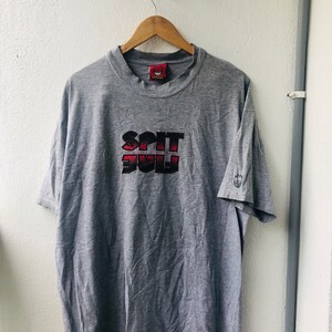 Vintage Original Late 90’s Split Fire American Skate Modern Streetwear Clothing Line T-Shirt