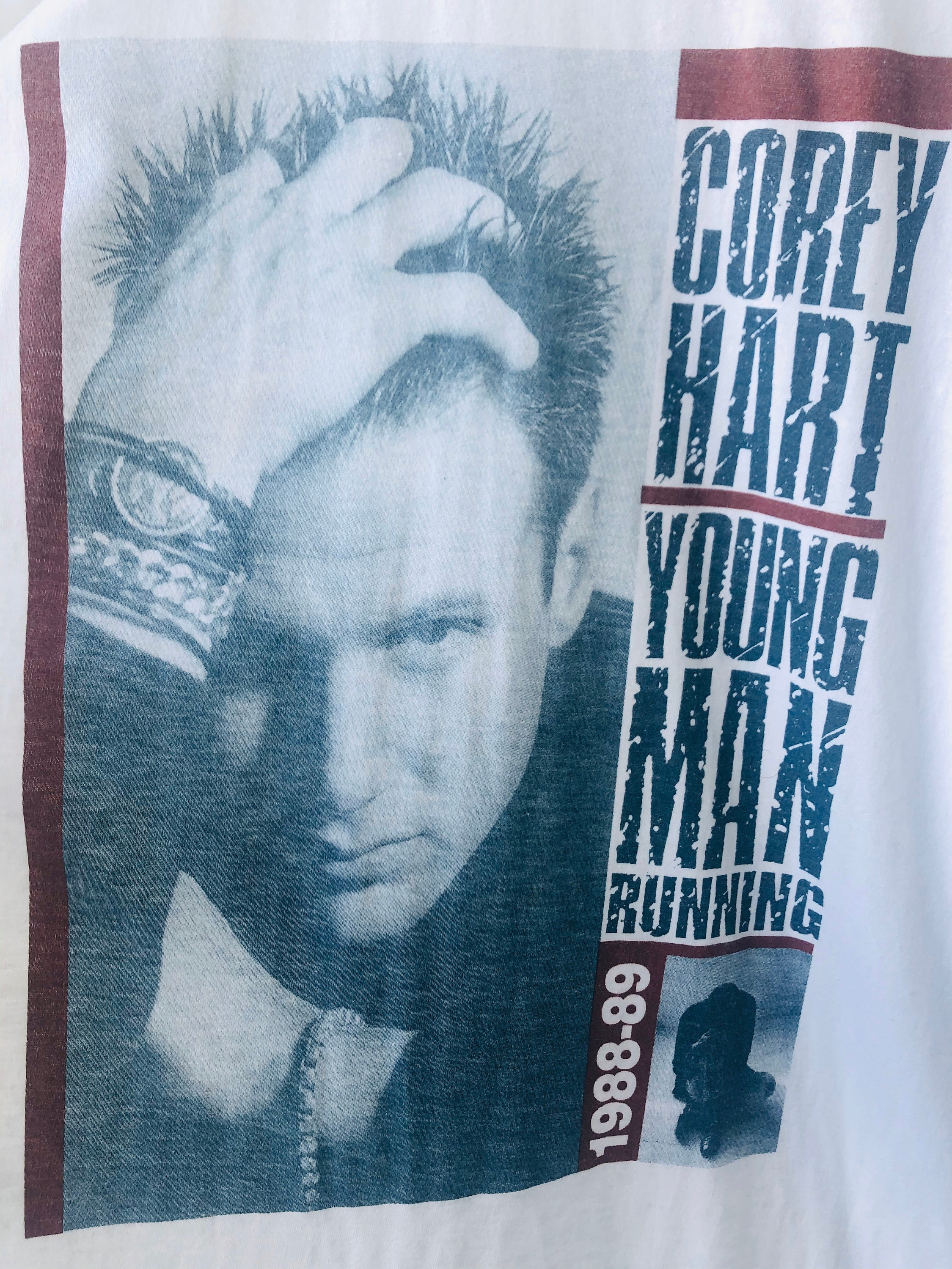 ヴィンテージ オリジナル 80年代 コーリー・ハート「Young Men Running 