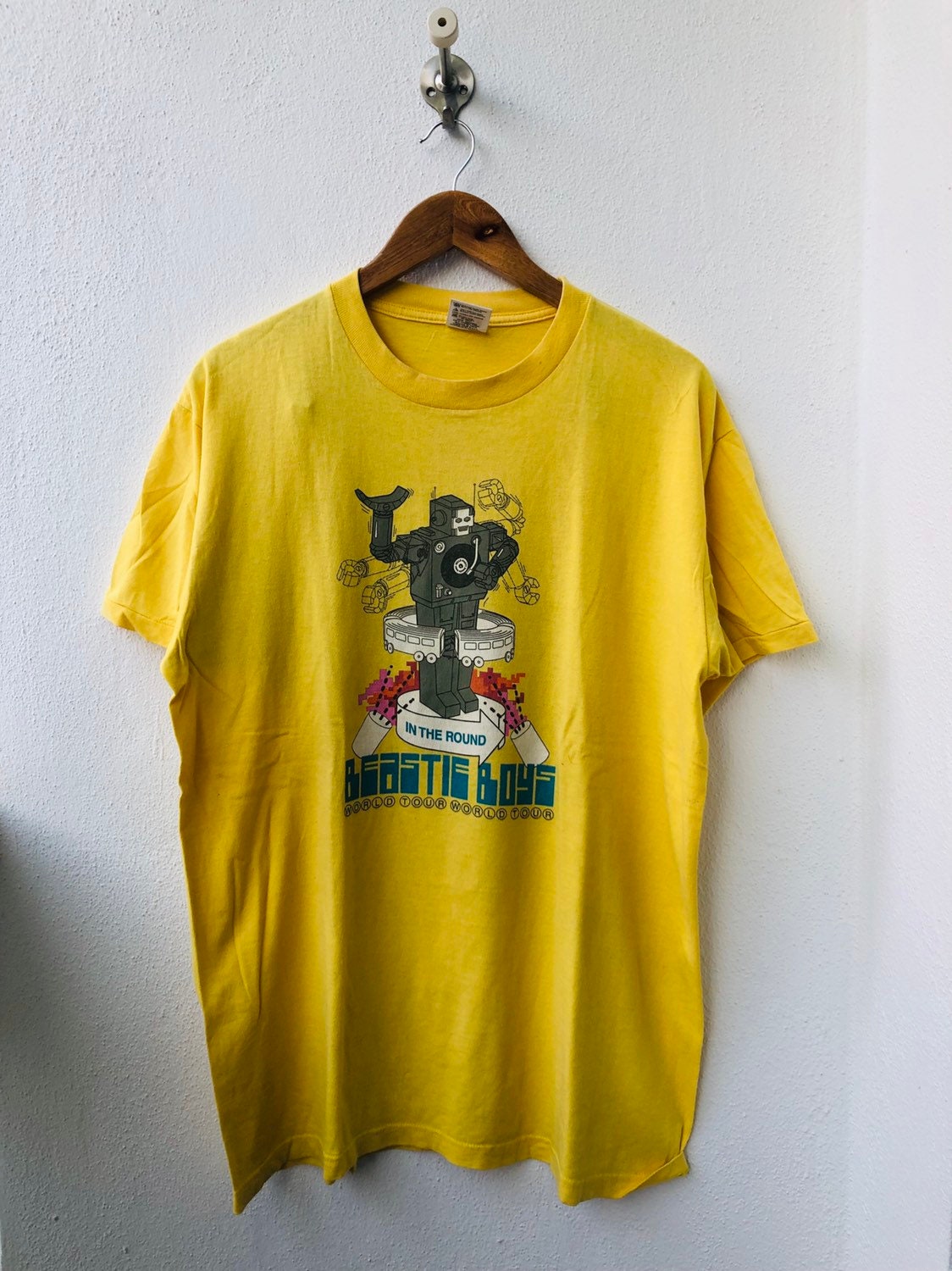 Vintage Beastie Boys in the Round Bonjour Naste - Etsy