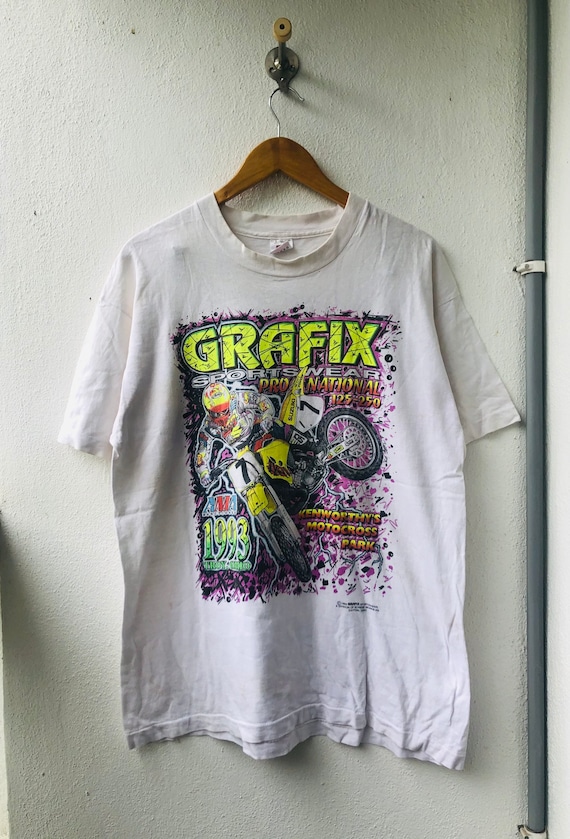 1993年製 モトクロスジャージタイプ ロングスリーブTシャツ