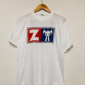 Vintage origineel jaren 90 Devilman T-shirt 1998 / Japan Animation Series / Anima / Rare / Cartoons / Streetwear / Wit
