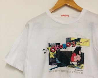 Vintage Original 90’s Tonari No Tokoro 1990 Kids Anime T-Shirt