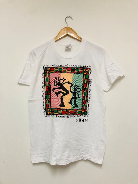 Vintage 90s Guam “ Reggea Vibe T-shirt / Souviner