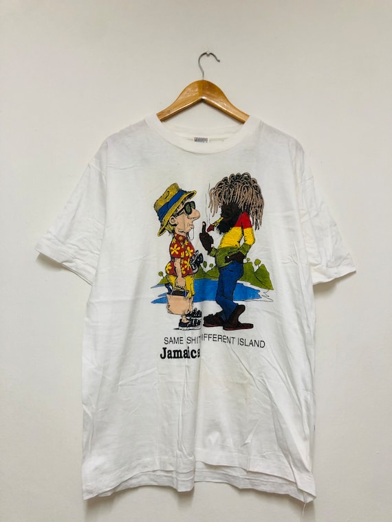 Vintage 90s Parody “ Same Shit Different Island “ T-shirt / Funny