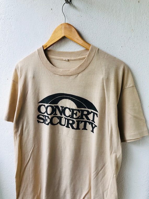 Vintage 80’s Concert Security Tour Band T-Shirt - image 5