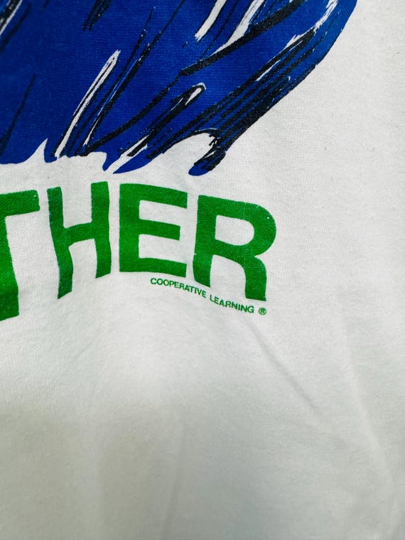 Vintage 80s Sink or Swim Together T-Shirt / 80s Humour / 80s Parody / 80s Memories / 80s Style View 2