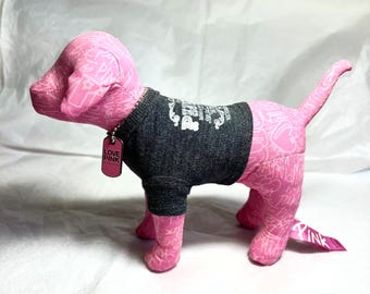Victoria's Secret PINK DOG | Vintage Love Pink Mini Plush Dog