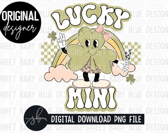 Lucky mini- St. Patrick's Day - Digital instant Download - PNG FILE