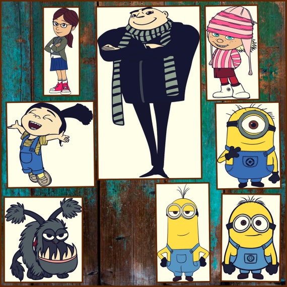 Download Despicable Me Layered SVG files Minions LayeredSVG files ...