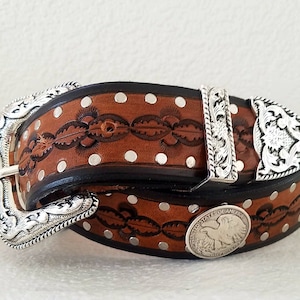 Cowboy Leather Belt for Him