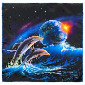 A Luxury Silk Pocket Square Collection Featuring the Fine Art of Gary Fenske