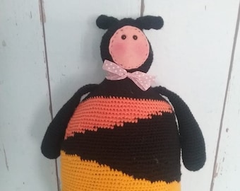 bee, cuddly toy, crochet toy, bumblebee
