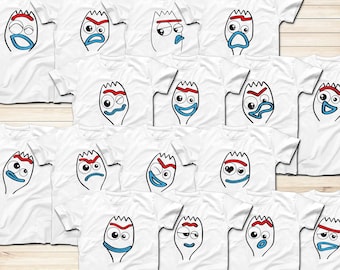 Forky Emotion Shirt: Funny Toy Story Inspired Tee
