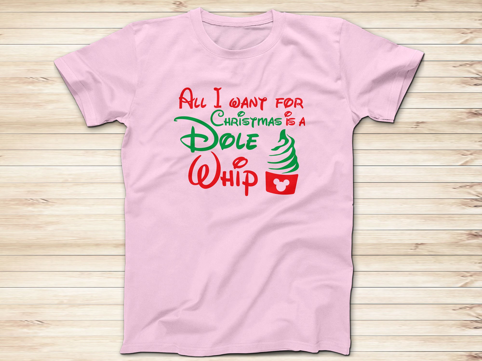 Todo lo que quiero para Navidad es una camisa de viaje de Disney Dole Whip, camisa  de Disney Snack, camisa para adultos y niños, camisa de manga corta, camisas  de viaje de, image size:2000x1500