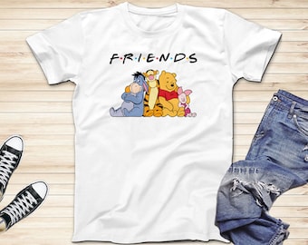 Winnie the Pooh Smile Yellow Shirt Family Vacation T-shirts - Etsy