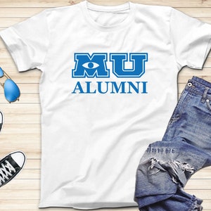 MU Alumni Shirt Monsters University Shirts Monsters Inc - Etsy