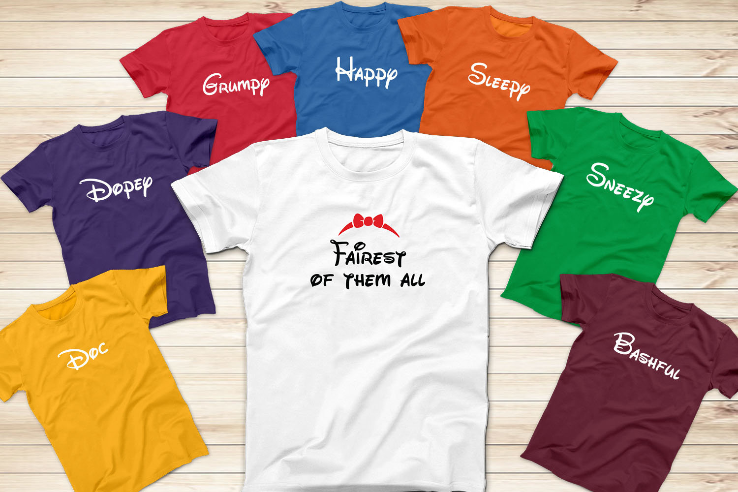 Snow White and 7 Dwarfs T-shirts Snow 