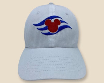 Disney Cruise Ship Line logo| EMBROIDERED Hat | Adult hat | Kids - Youth Hat | Adjustable Cap | Unstructured Hat | Baseball Hat | Bucket Hat