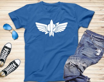 Buzz Lightyear Space Ranger Logo, White Logo, Toy Story Disney Inspired Shirts, Buzz T-Shirt, Disney Trip Shirts, Adults and Kids Shirts