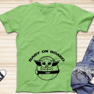 Baby On Board Jedi Shirt: Star Wars Pregnancy Announcement