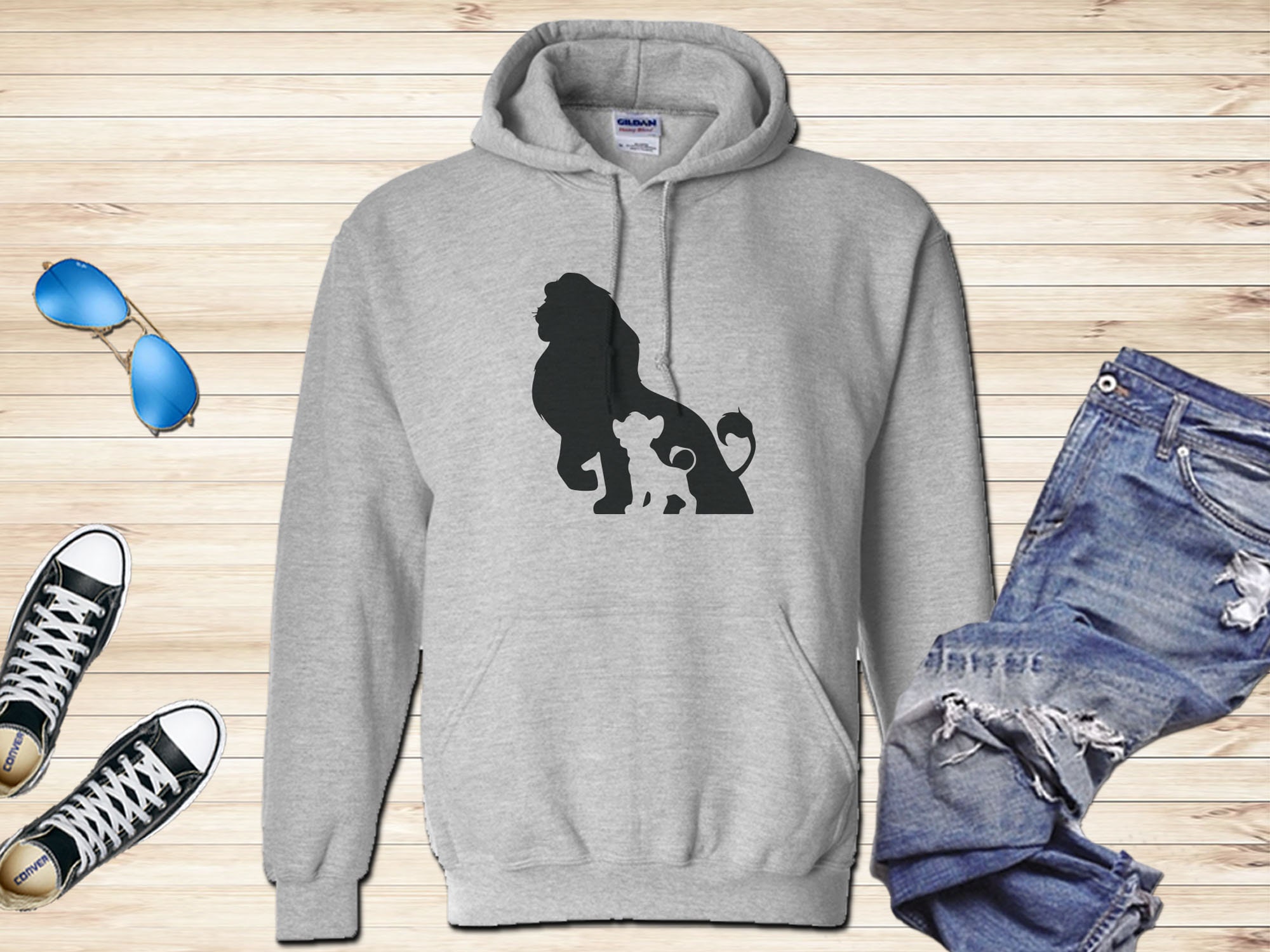 Lion Etsy - Hoodie The King