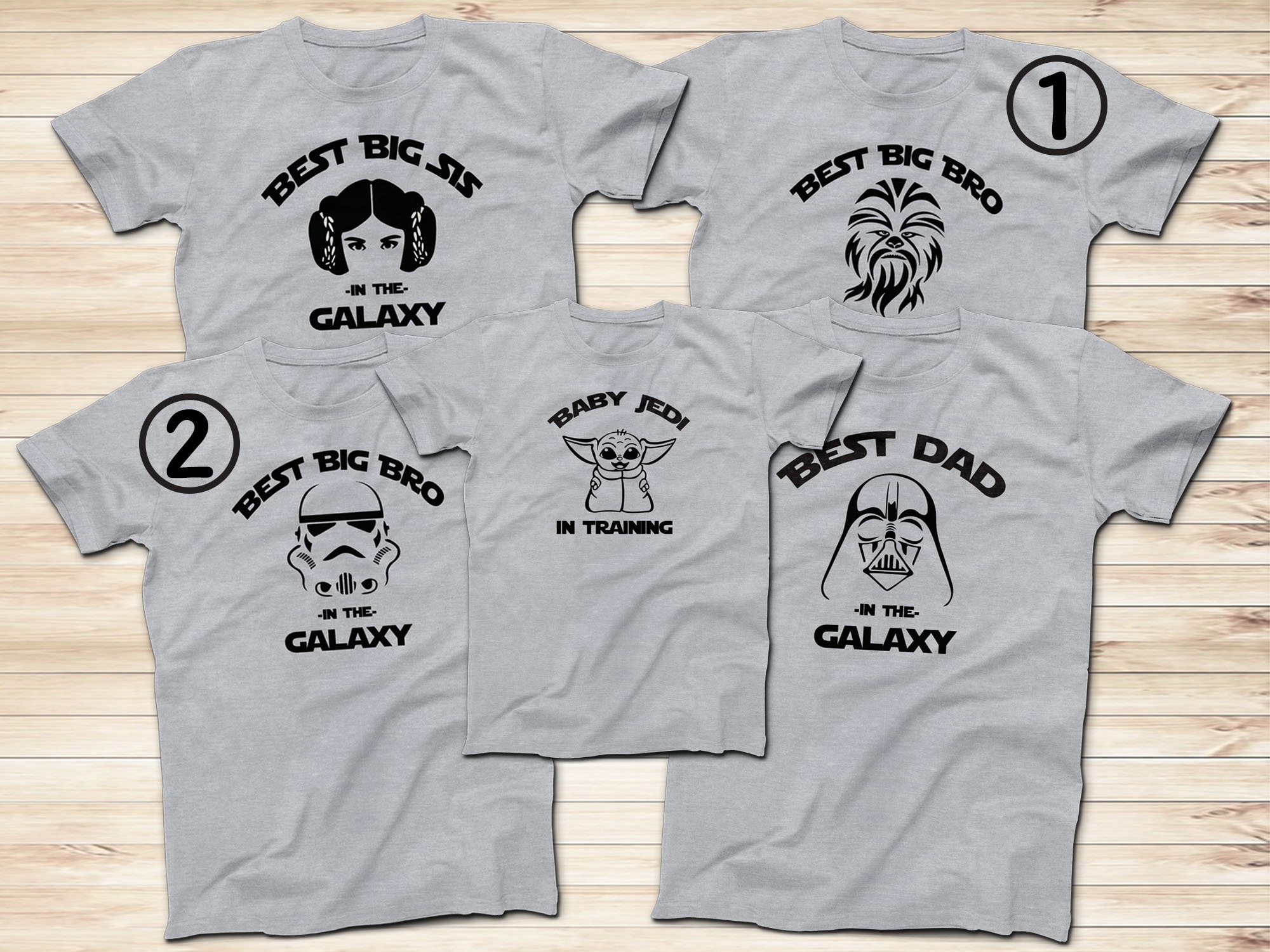 Best Dad, Big Sis, Big Bro in the Galaxy and Baby Jedi in Training Darth  Vader Family Shirts, Star Wars Disney Shirt, Disney Trip Shirts - Etsy