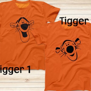 Winnie The Pooh Tigger Smile Orange Shirt, Family Vacation T-Shirts, Disney World Shirt, Winnie the Pooh Shirt, Tiger Shirt, Happy Shirt