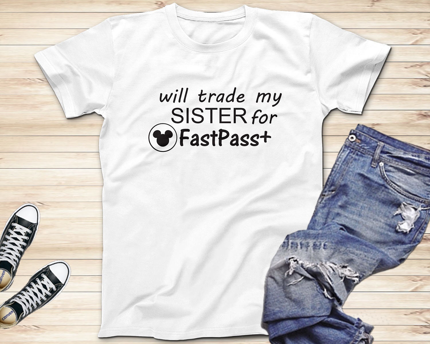 Fastpass Disney T-shirt Family 