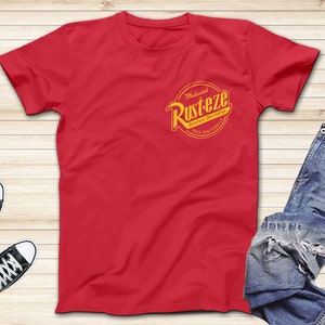 Rust-eze Medicated Bumper Ointment, Disney Cars Cartoon Shirts, Family Birthday Party Matching Shirts, Disney Trip Shirt, Adult Kid Sizes