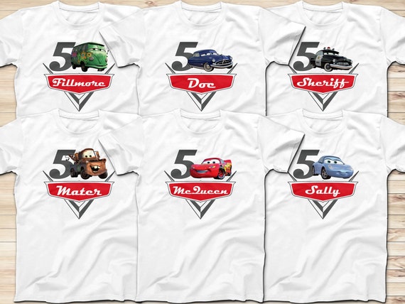 Disney pixar cars sales shirts for adults