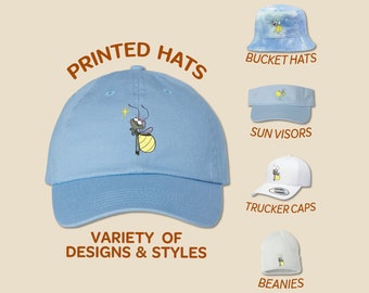 Ray The Princess and the Frog Hat Full Color Printed Hat Trucker Hat Bucket Hat Sun Visor Beanie Birthday Cap Disney Trip Youth Kids Cap