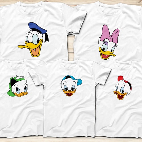 Donald Duck Daisy Duck Dewey Louie and 