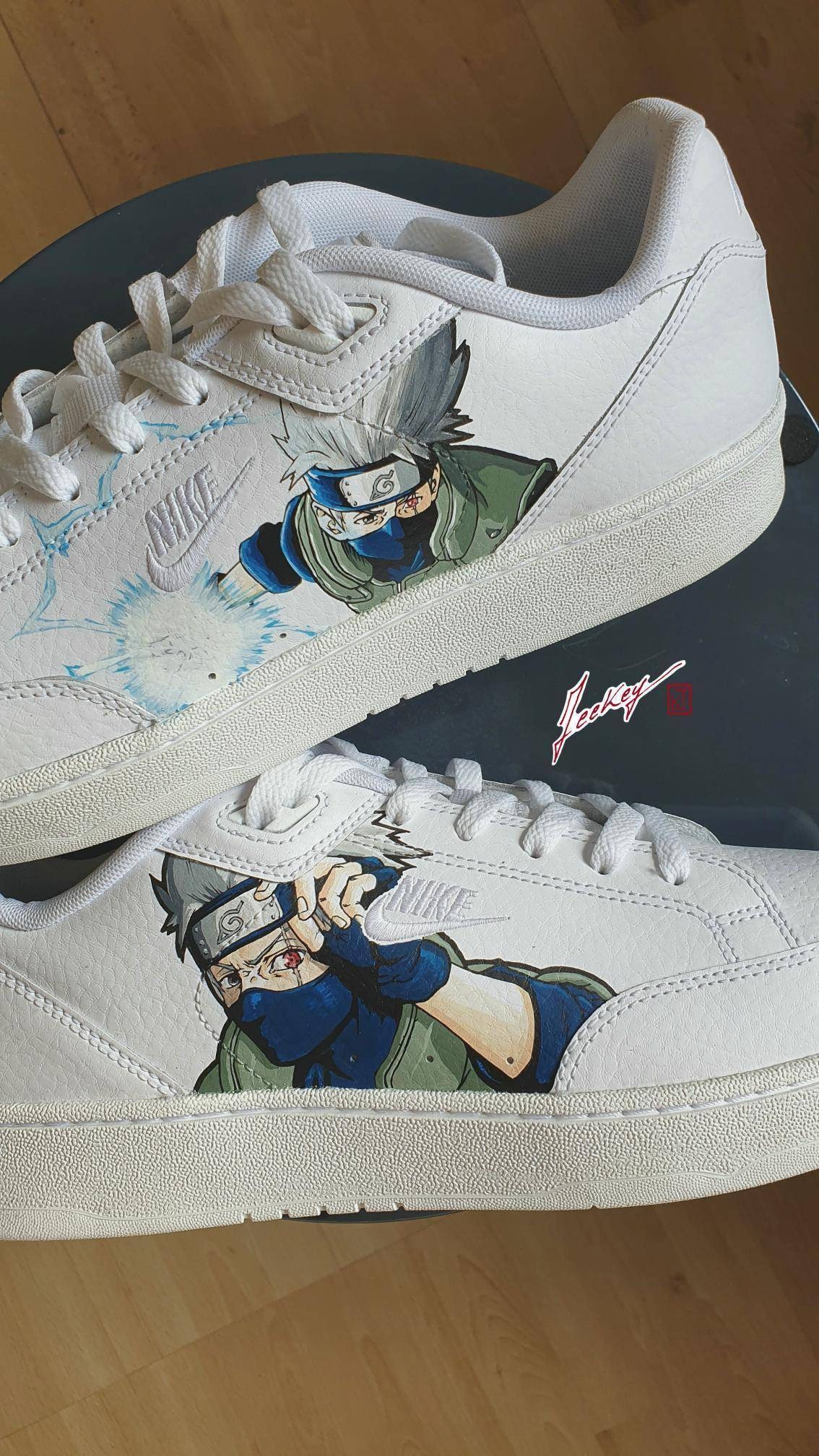 custom uptown sneakers