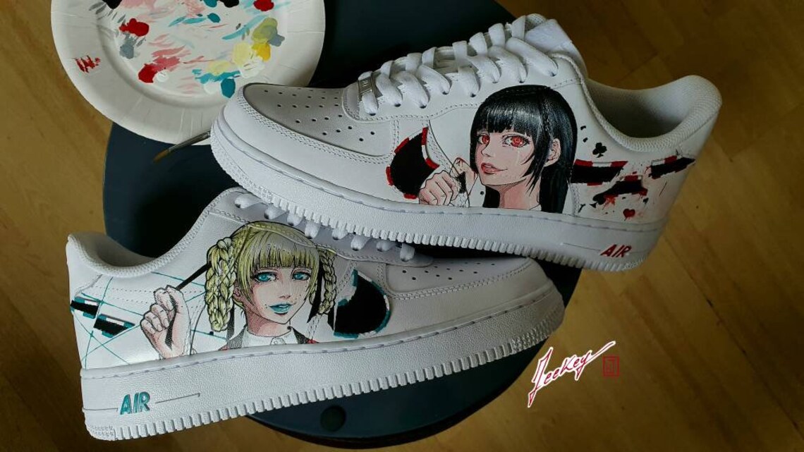 custom uptown sneakers