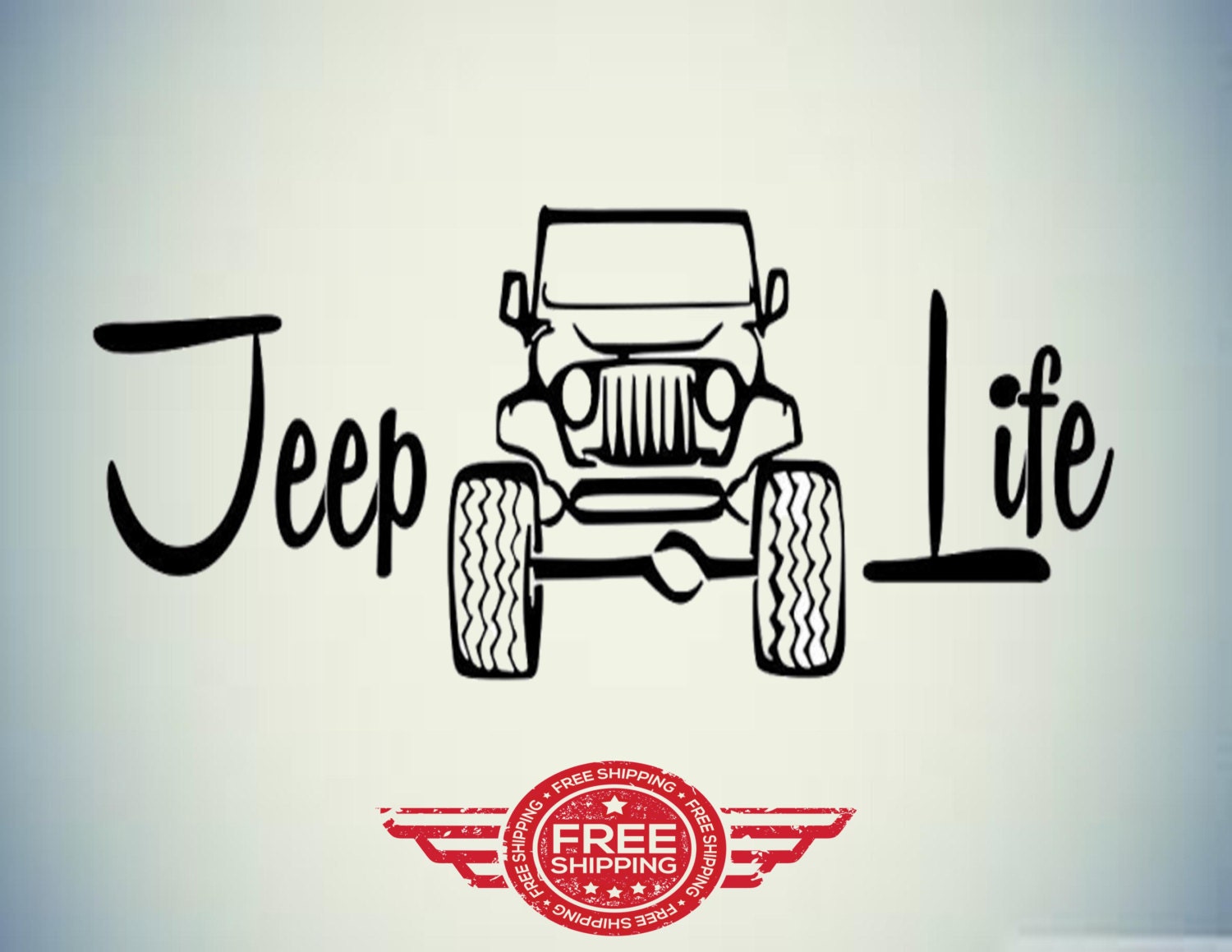 Jeep Decal /Jeep Life_ Vinyl Best Sticker 2017 Edition Etsy