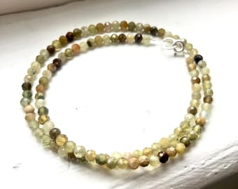 Gemstone Necklace, Crystal Necklace, Layering Necklace