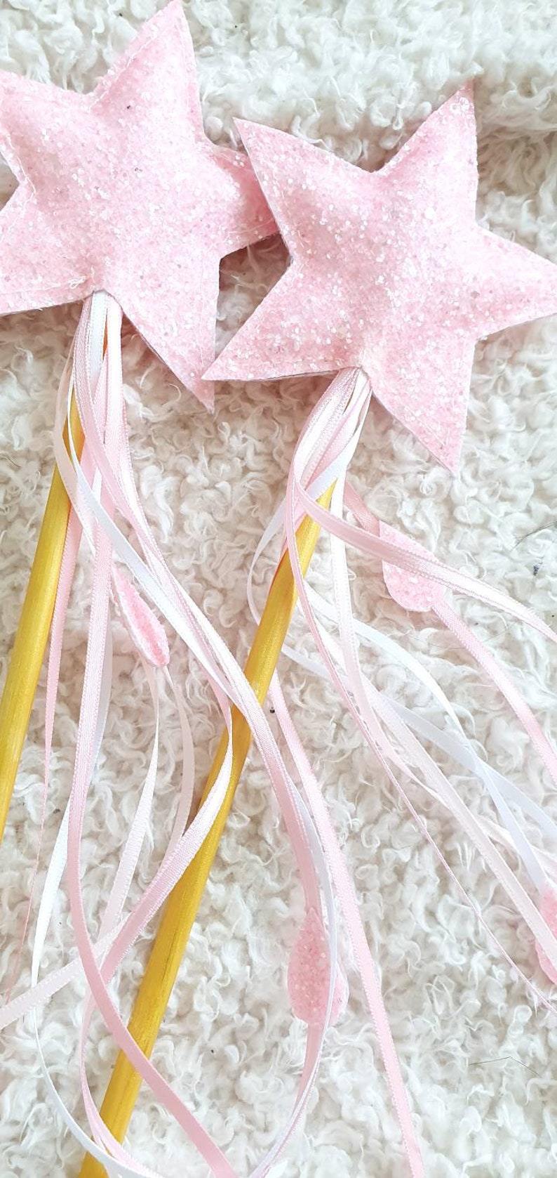 Pink Fairy Wand Princess Wand. Party Favor Magic Wand Fairy Etsy UK