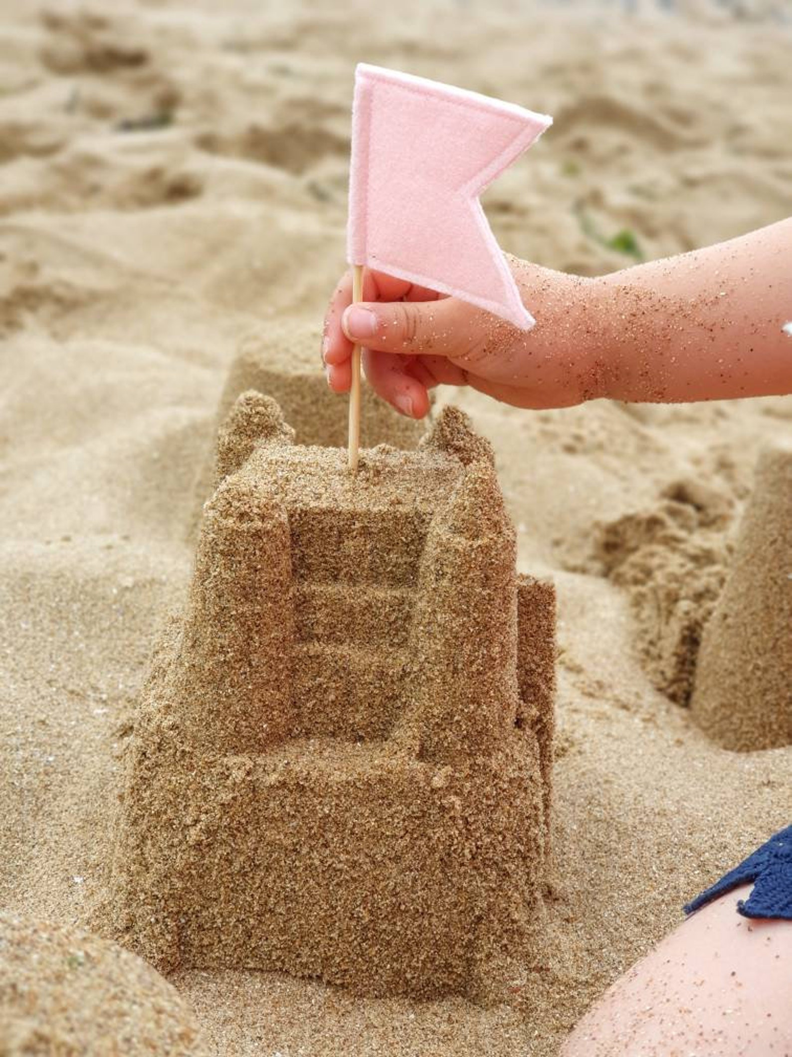 Felt Flags. Mini Felt Sandcastle Flags. Beach Toy Beach Etsy UK