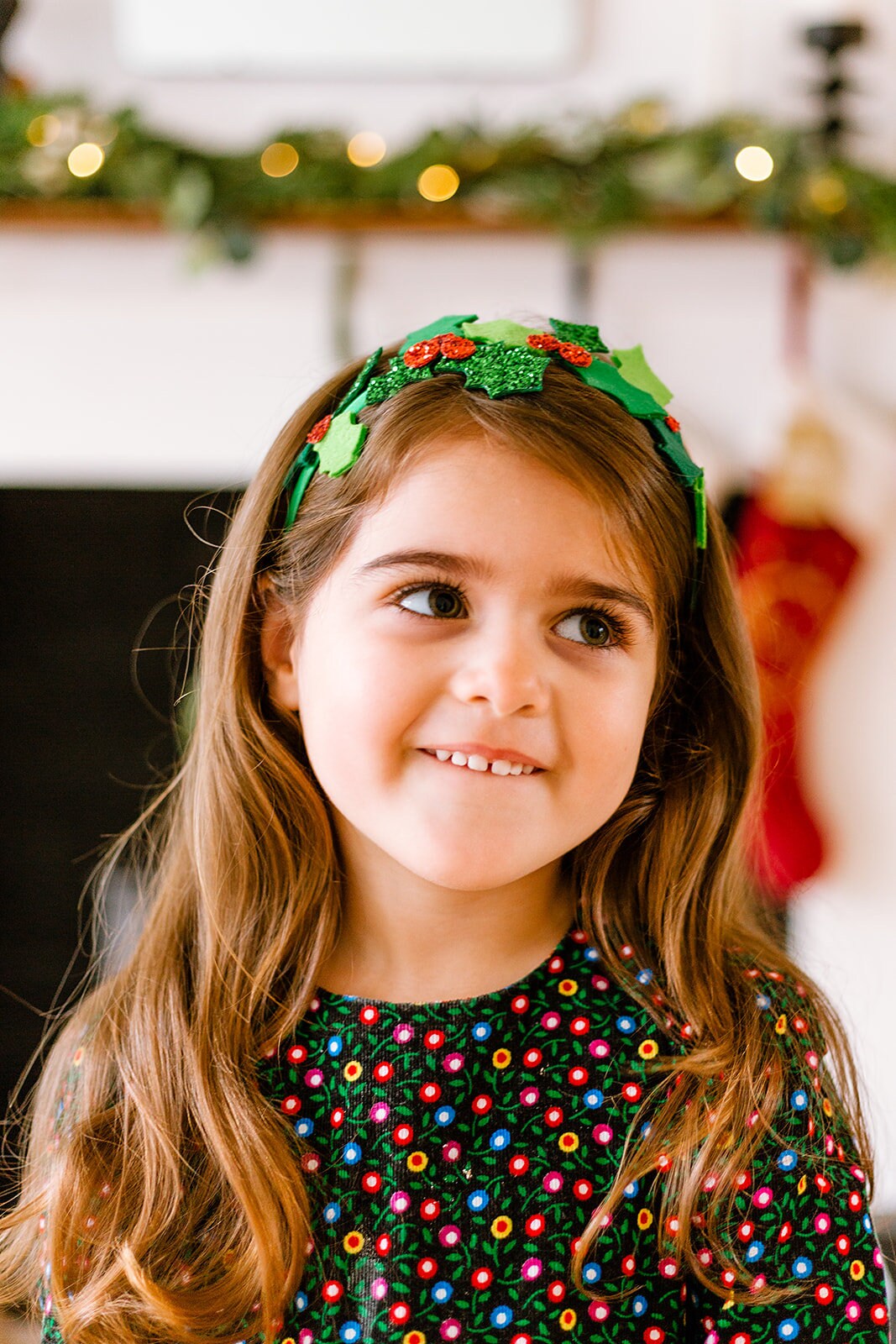 Christmas Holly Headband Kids Christmas Headband Stocking Etsy UK