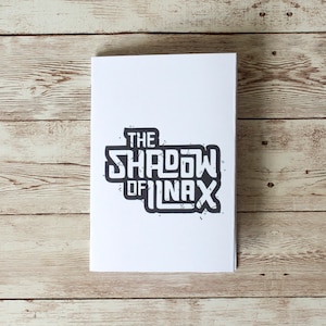 The Shadow of Ilnax A6 fantasy RPG zine tabletop role playing game, dice, geek gift, dungeon crawl, cute furry illustrations image 2